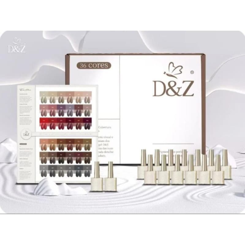 esmaltes em Gel Gcoviles 36 cores D&Z , Luxo e praticidade