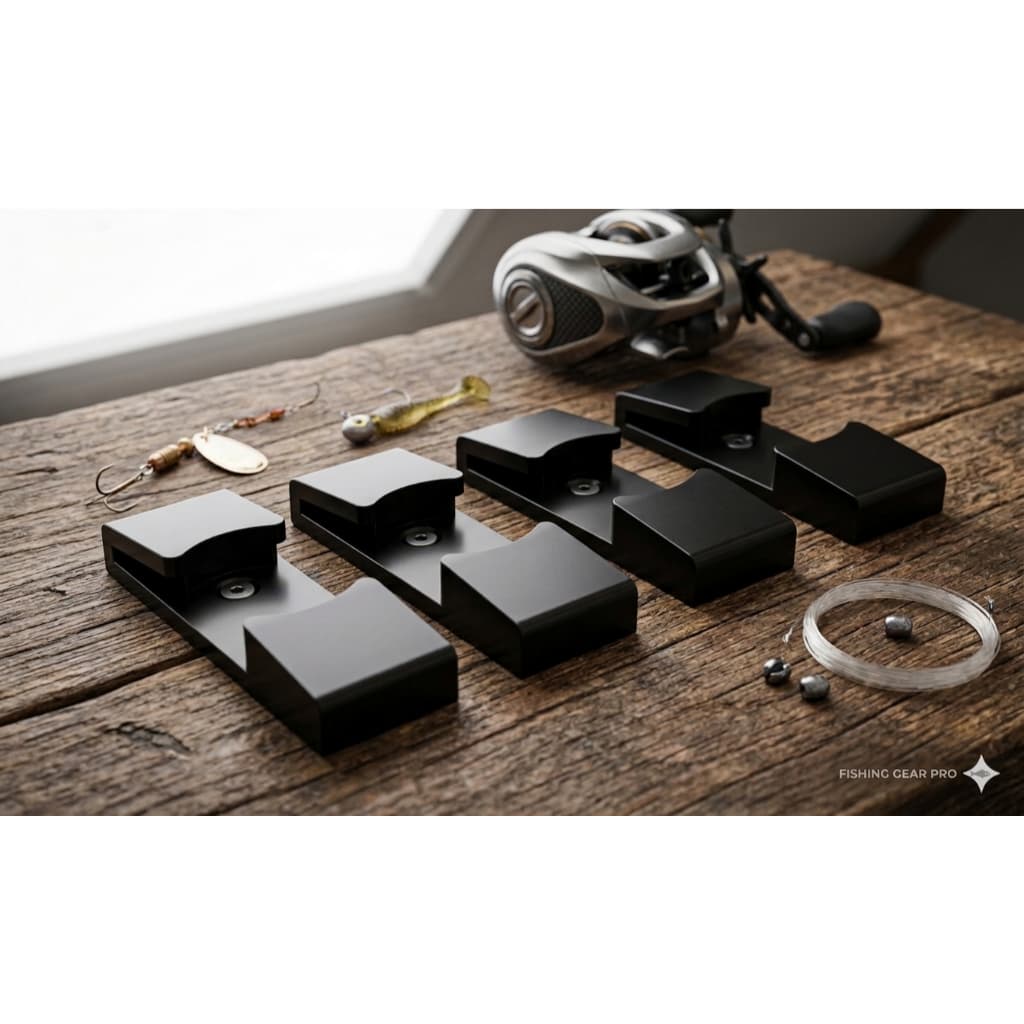 Kit 4 Suporte Universal Carretilhas E Molinetes Pesca Parede