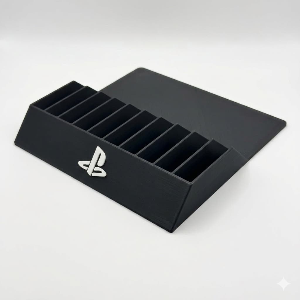 Suporte 3D De Jogos Compatível Com Playstation 4/5 Ps5 10 Slots