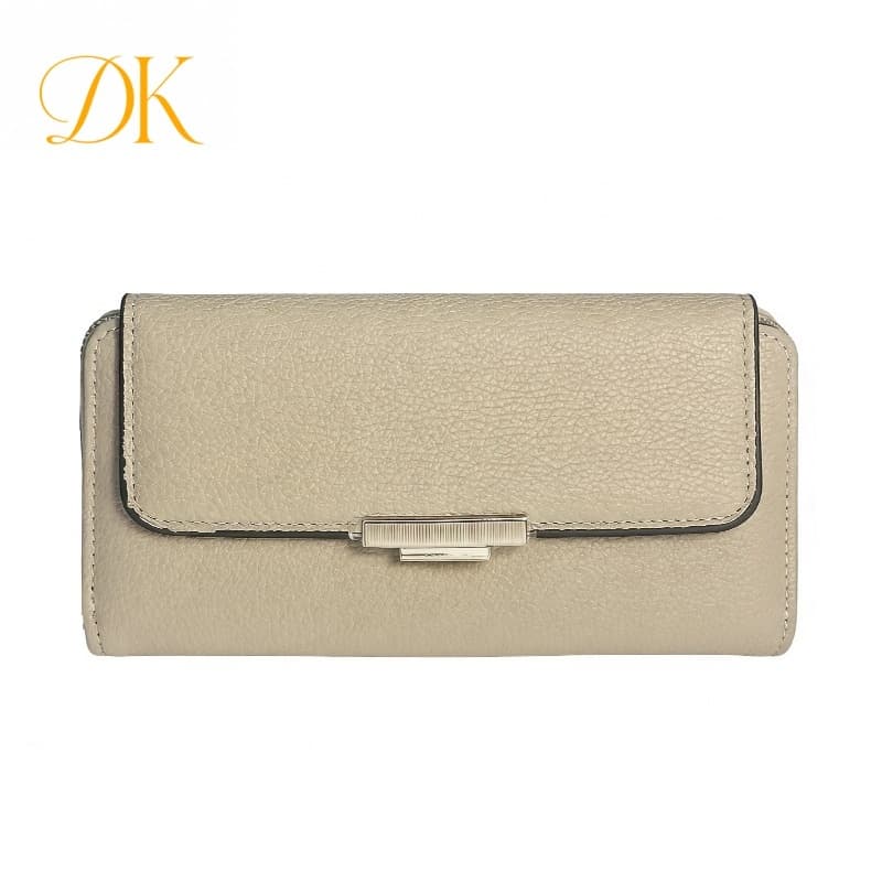 Carteira Longa Feminina | Estilo Sofisticado | Nova | Portátil | Múltiplos Cartões |Tripla Artesanal-N121-37