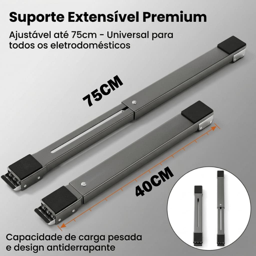 Suporte De Base Com Rodinha Para Geladeira Fogão E Máquina De Lavar Lousa Base Ajustável