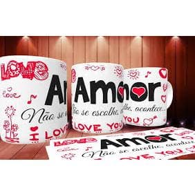 Caneca personalizada Dia dos Namorados / Amor (Parte 4)