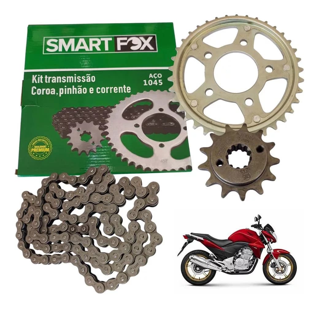 Kit Relação Honda CB 300R 520HX110x13 S/Ret (SMART FOX)