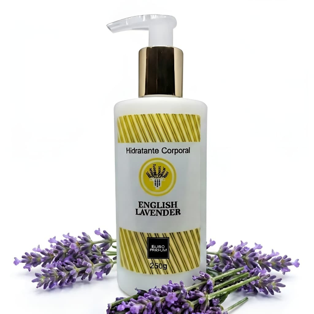 Creme Hidratante Corporal Lavanda Inglesa 250g Euro Parfum Lavanda Inglesa