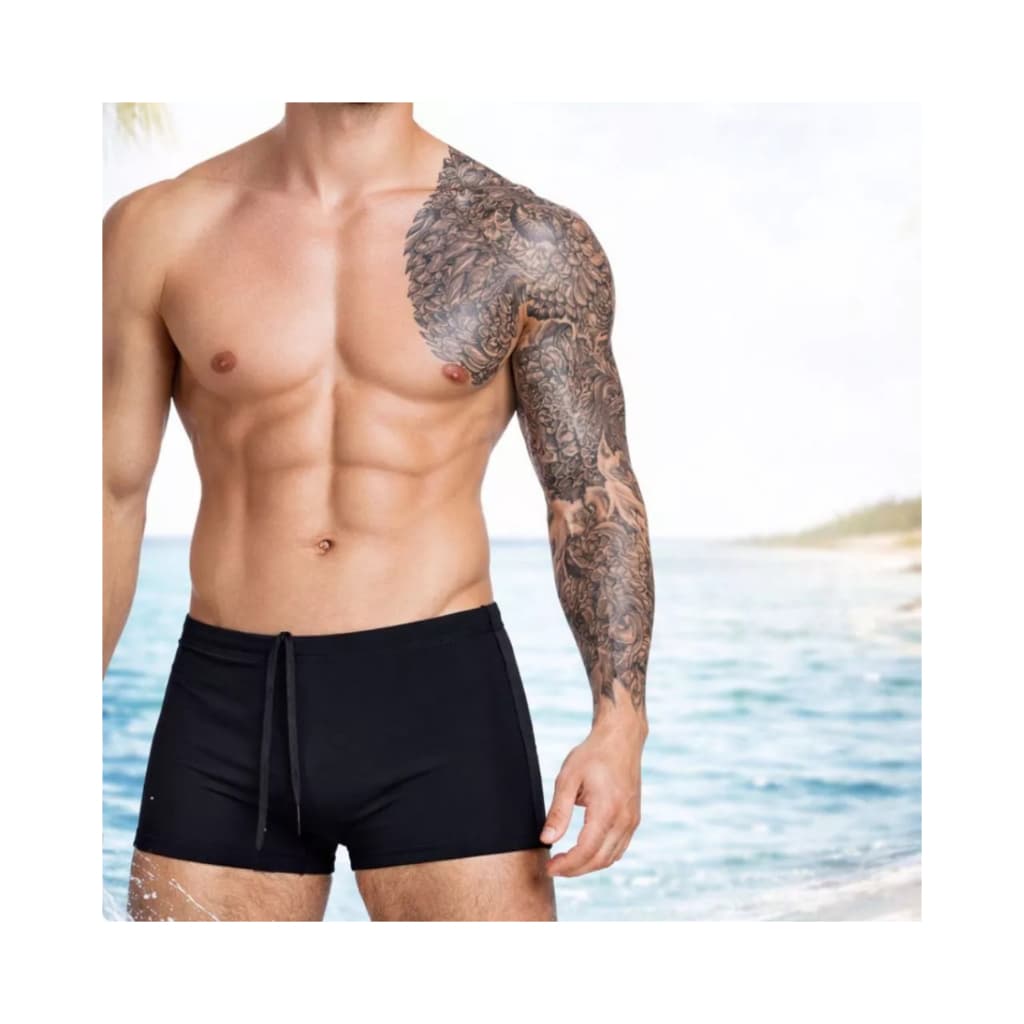 Sunga Boxer Masculina Forrada Com Proteção UV+50
