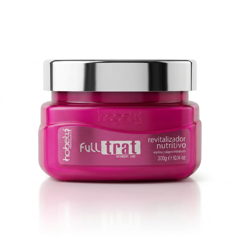 Máscara Revitalizadora Hobety Full Trat 300g para Reconstrução Nutrição