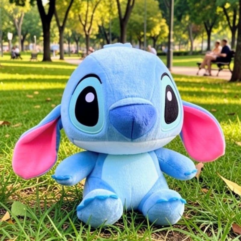 Pelúcia Lilo e Stitch 25 cm - Antialérgico - Boneco de Pelúcia.