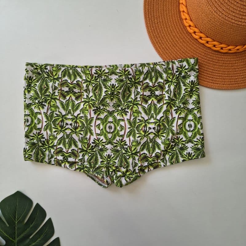 sunga de banho masculino estampada