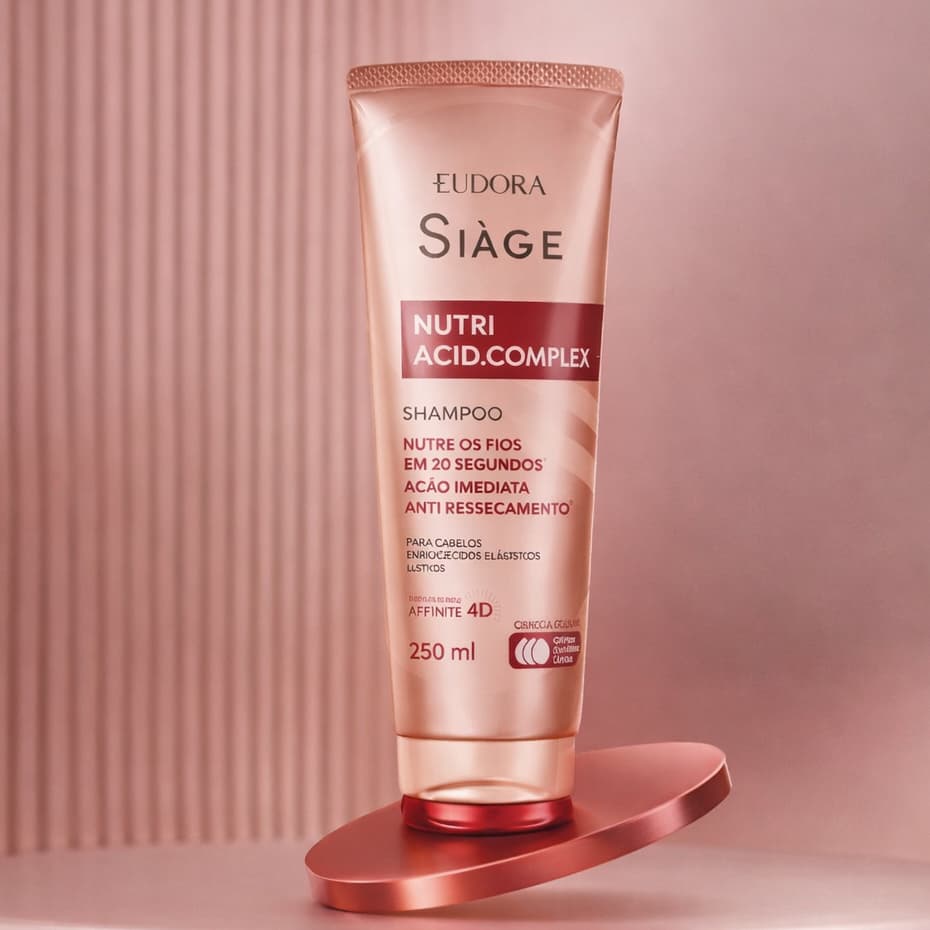 Shampoo Eudora Siáge Nutri Acid.Complex 250ml Nutrição Intensa
