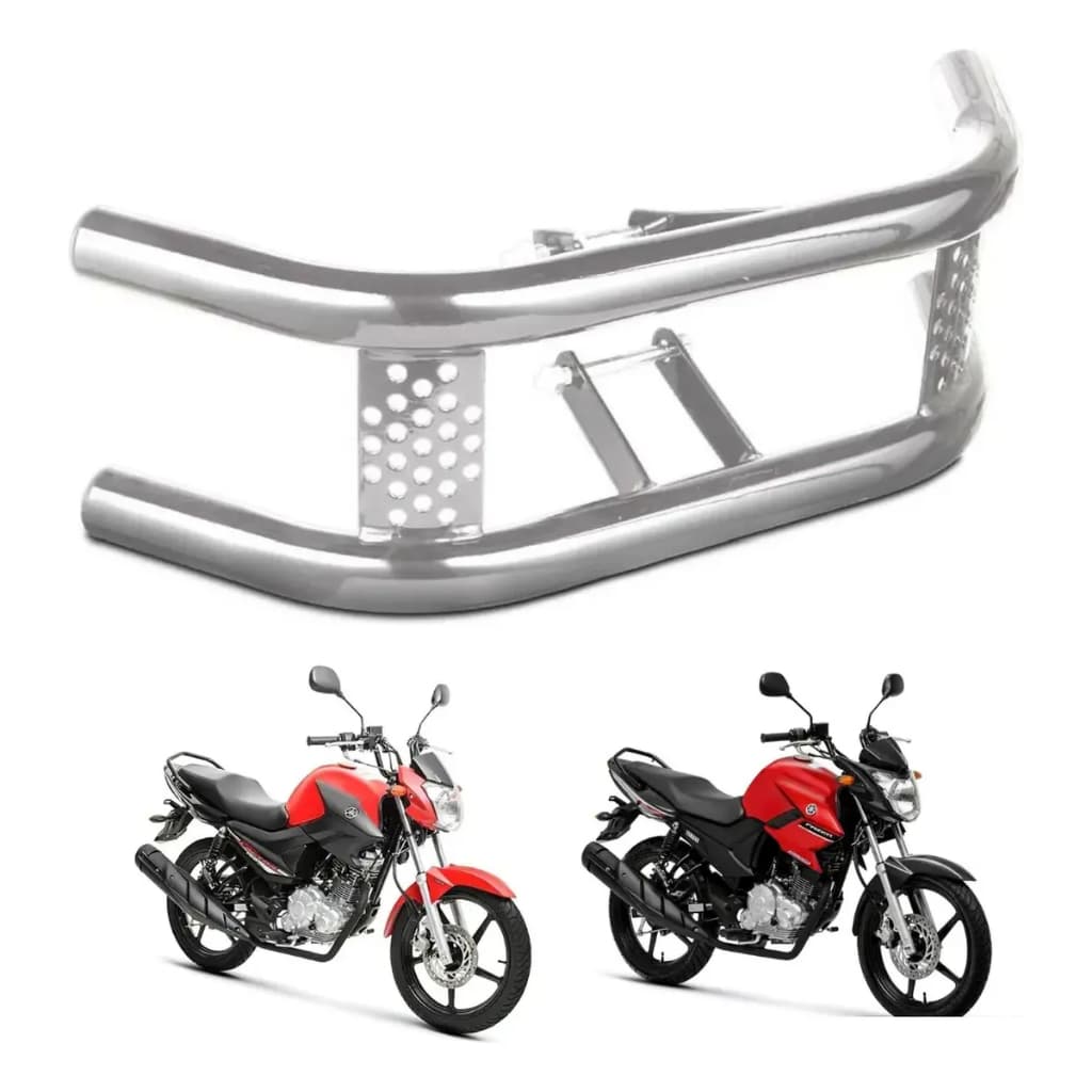 Protetor Motor Barra Dupla Cromado Fazer 150 14 Factor 150 18