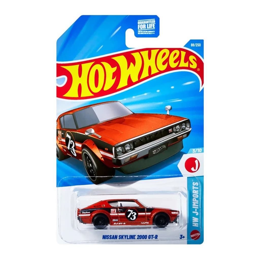 Carrinho Hot Wheels Nissan Skyline 2000 GT-R - JJJ50