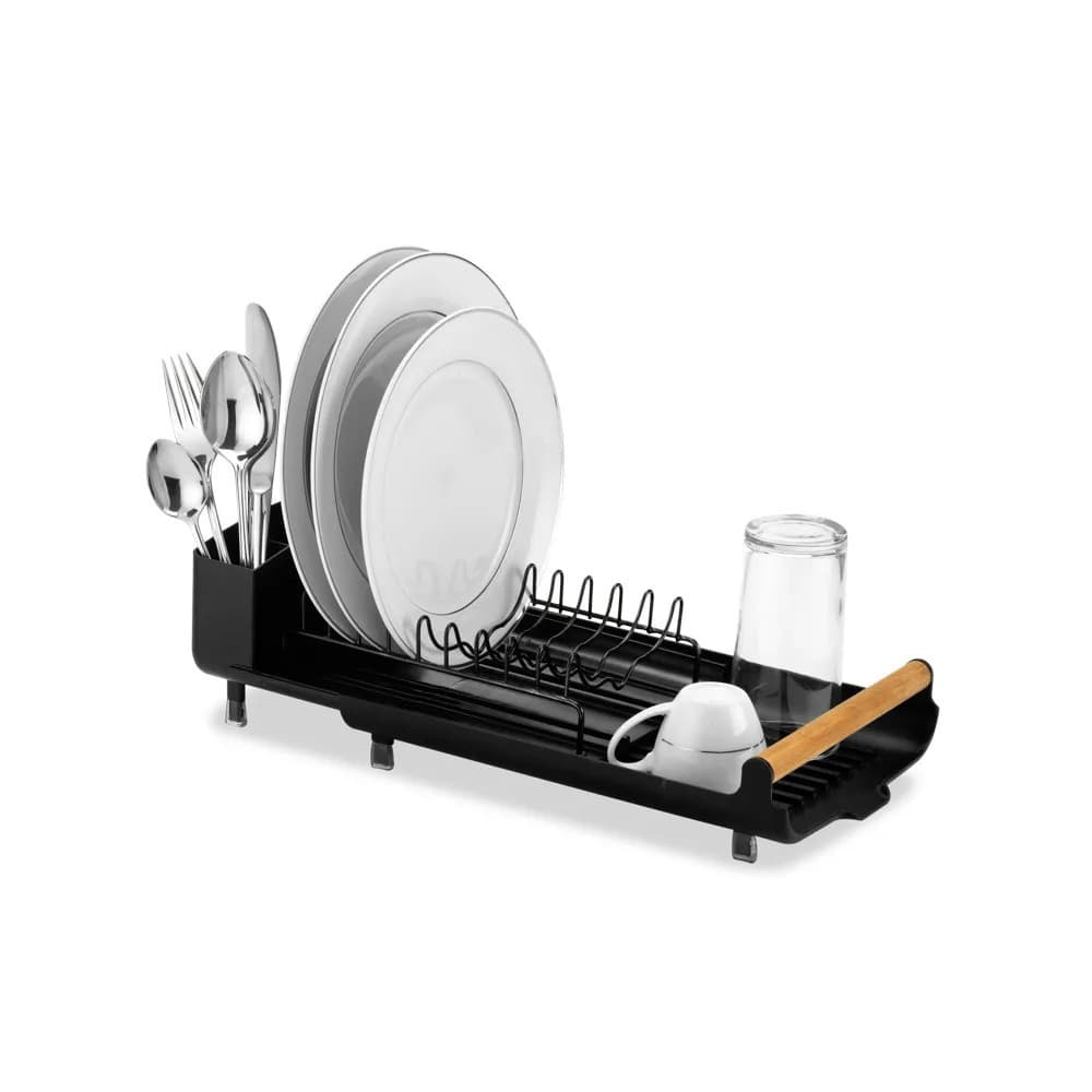 Escorredor de Louça Pratos Talheres Pia Cozinha Bandeja Retrátil Slim Compacto Eco Design-0459-Arthi