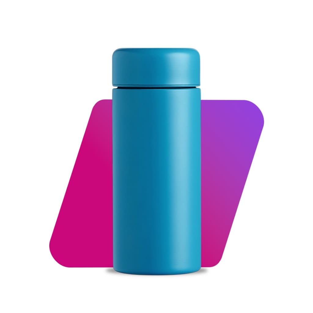 Mini Garrafa Térmica 200ml Colorida Inox - Mochila Lancheira Infantil Escola Bolsa Inverno Brinquedo