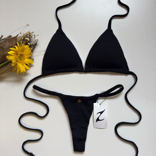 Biquíni Fita Com Bojo Fixo Forrado Regulagem Cortininha Marquinha Moda Praia Feminina Verão