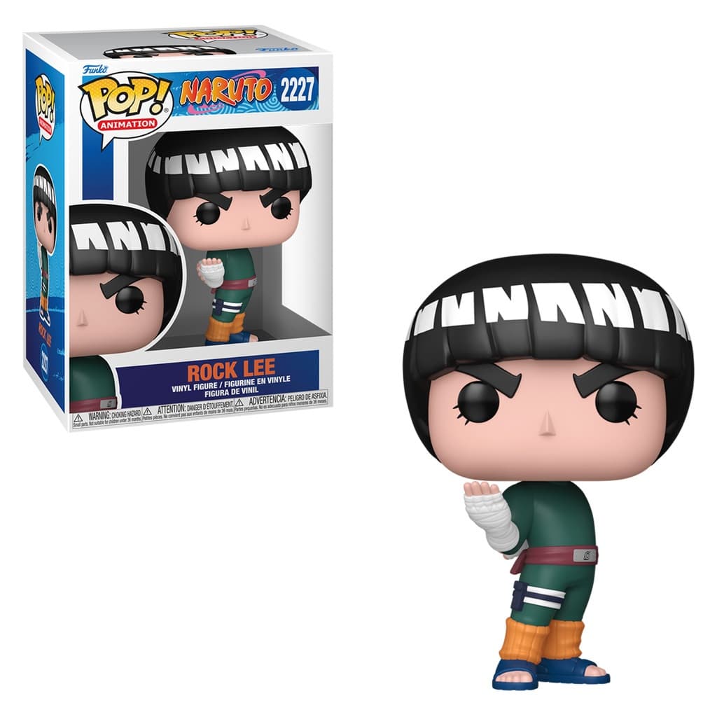 FUNKO POP ANIMATION NARUTO - ROCK LEE 2227 NOVO ORIGINAL