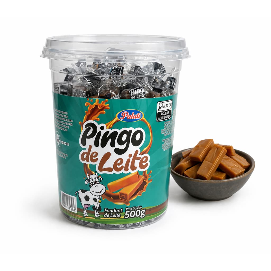 Kit Doce Pingo de Leite 500g Tradicional Macio 1 2 3 ou 4 Potes P Festas e Lembrancinhas