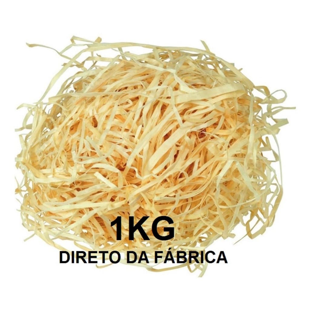 Palha de madeira decorativa Pinus Natural Cestas enfeite presente
