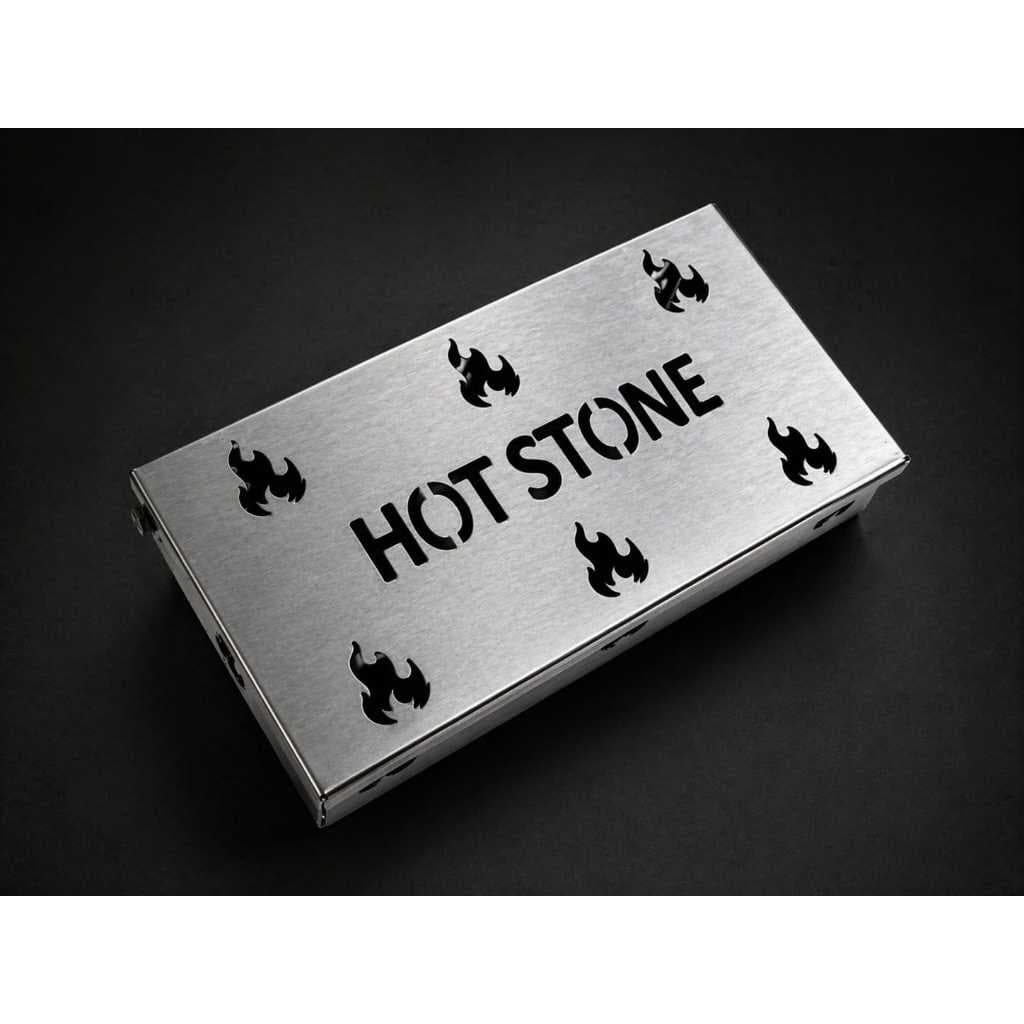 Defumador De Carne Portátil Caixa Inox 20x10x5