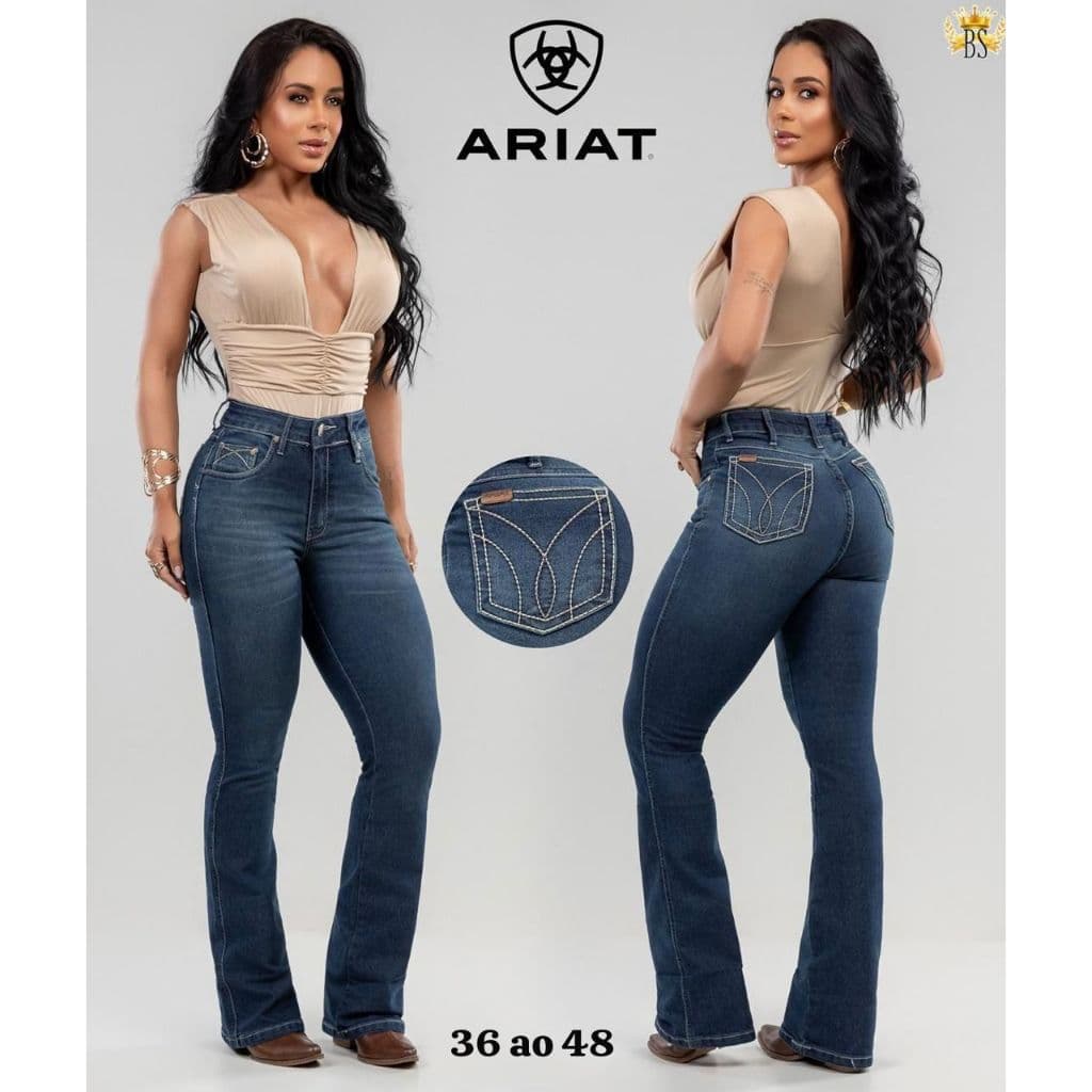 Calça country feminina flare rodeio coutry boiadeira cauntry Ariatt cowntry bordada