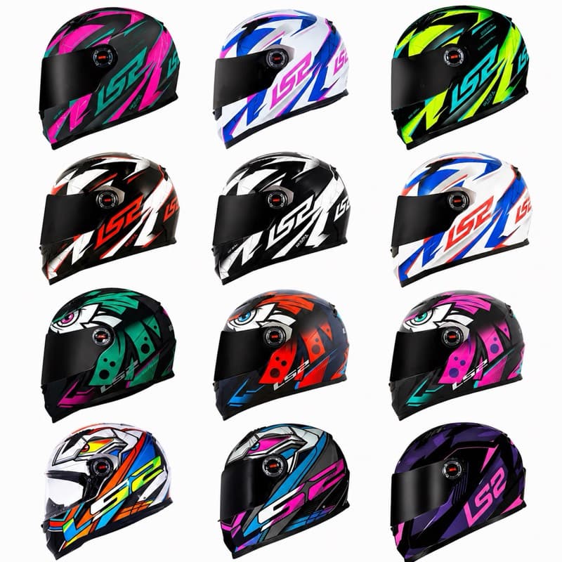 Capacete LS2 FF358 Draze Tribal Xdron Tank original