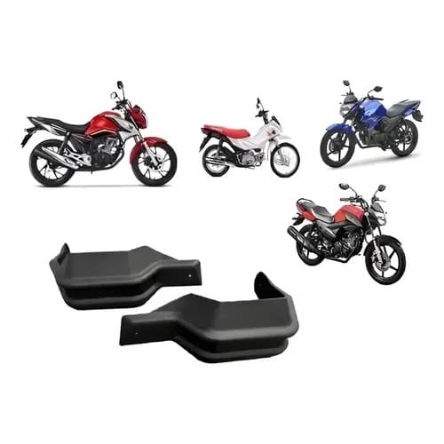 PROTETOR DE MAO E MANETE UNIVERSAL PARA MOTO TODOS MODELOS RESISTENTE ENCAIXE FIRME TOP