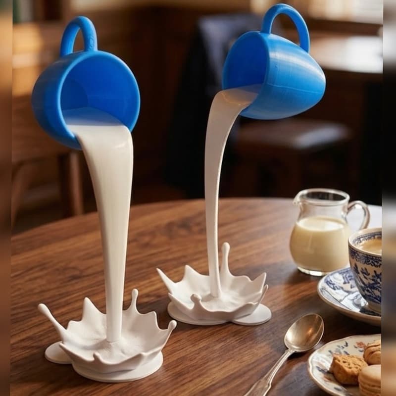 Xícara Flutuante Café Decorativo (GRANDE) Decorativo varios tamanhos