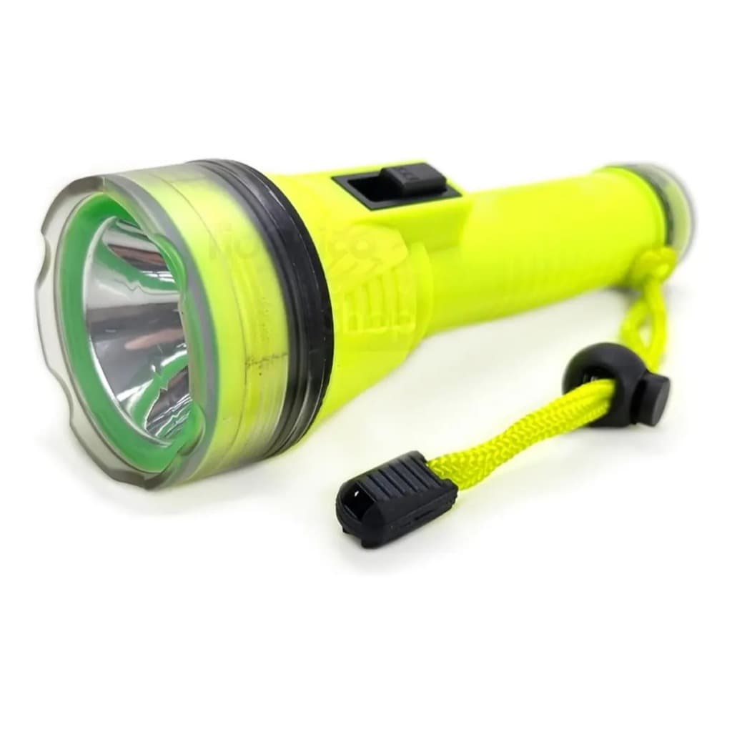kit 2 unidade Lanterna De Mão LED 800lm Recarregável USB À Prova D'água Amarela Strong-light