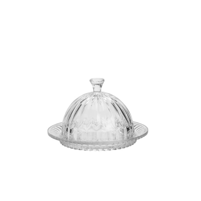 Queijeira de Cristal Renaissance com Tampa Lyor