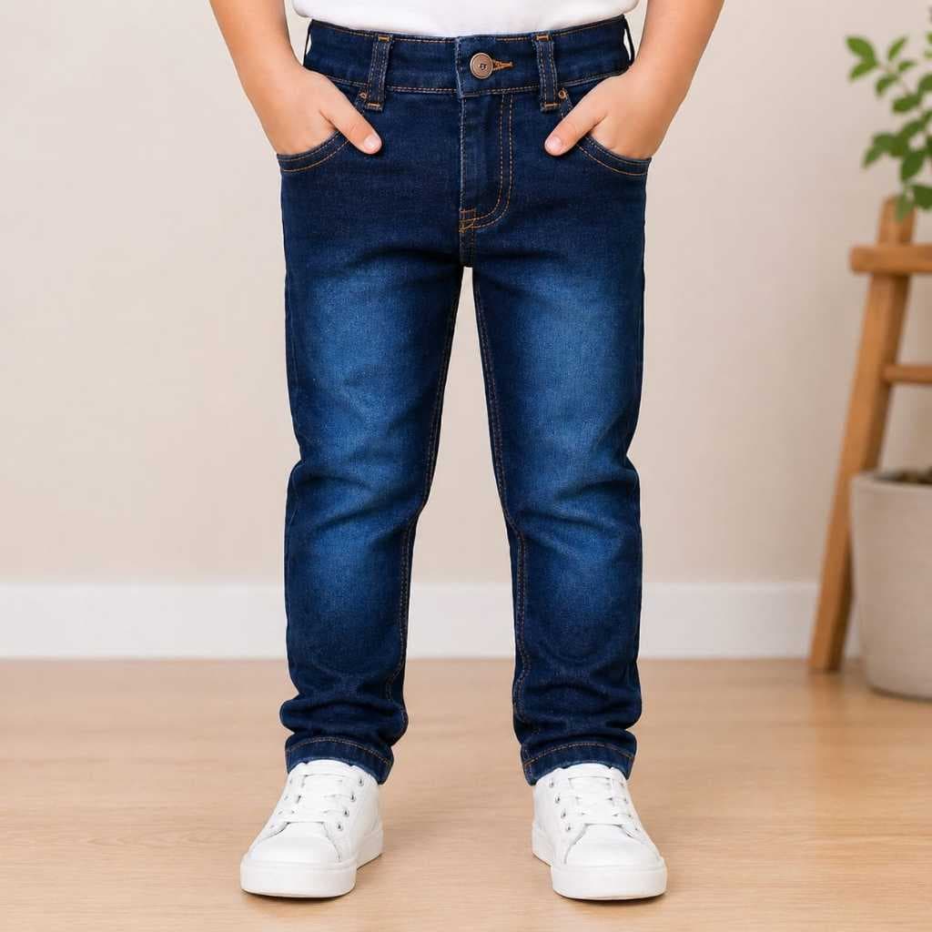 Calça Jeans Infantil Ajustável Menino Confortável com Regulagem
