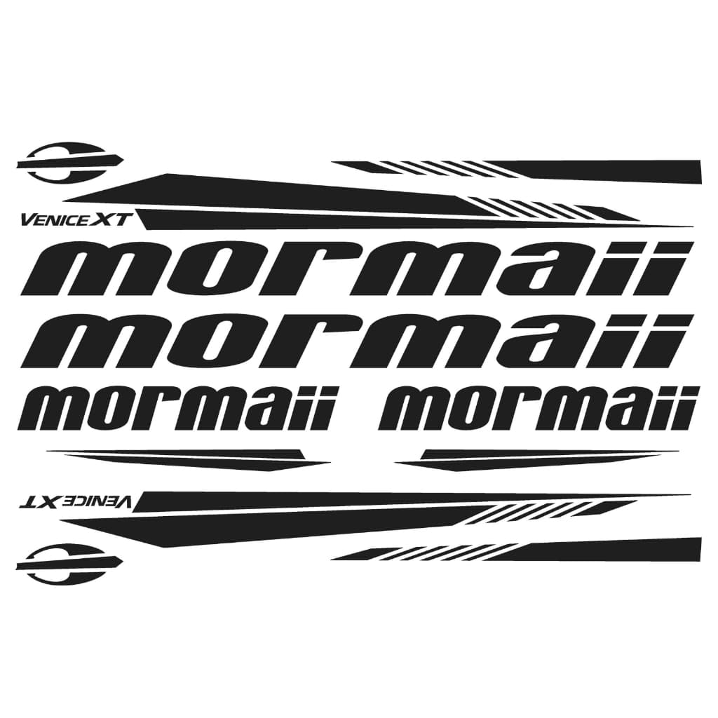 Kit 12 Adesivos Plotter de Quadro Compatível com Bicicleta Mormaii em Vinil Premium Várias Cores