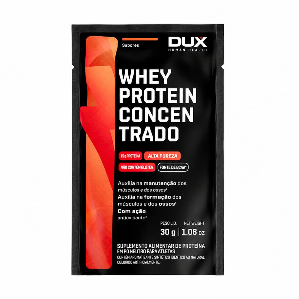 Whey Protein Concentrado sachê 30g - DUX