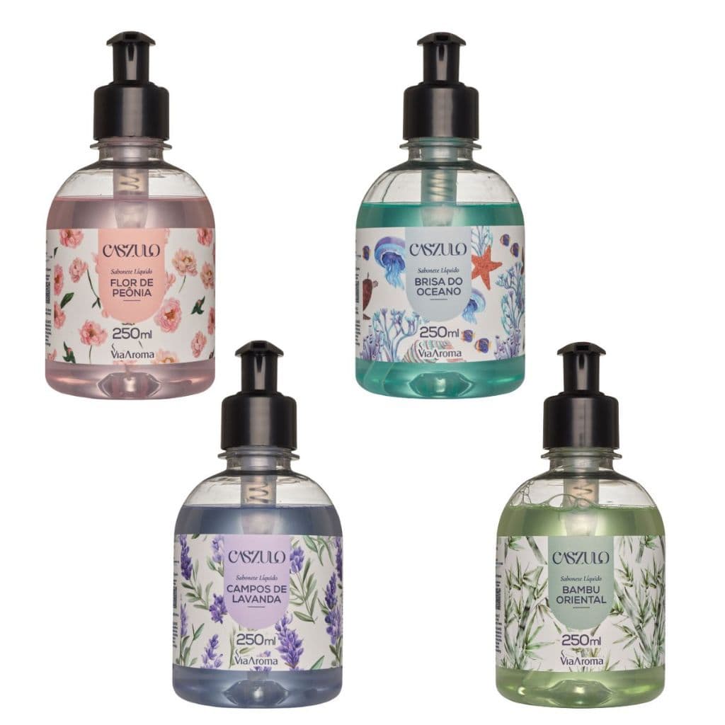 Sabonete Líquido Desodorante Cazsulo 250ml