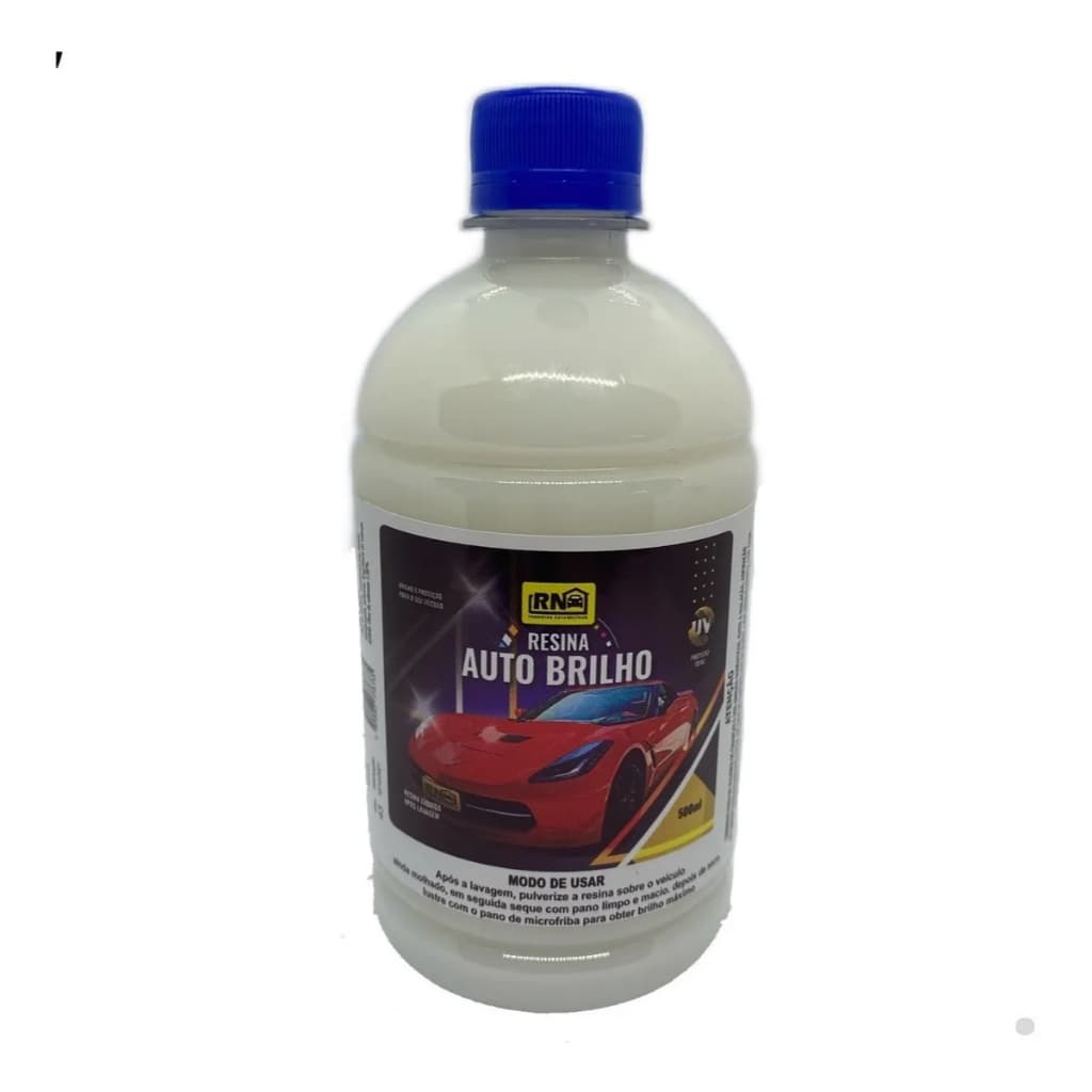 Cera Líquida Carnaúba Brilho Intenso e Acabamento Profissional 500ml