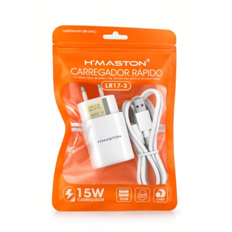 Carregador Celular Compatível iPhone 12 13 14, 15 15w Turbo