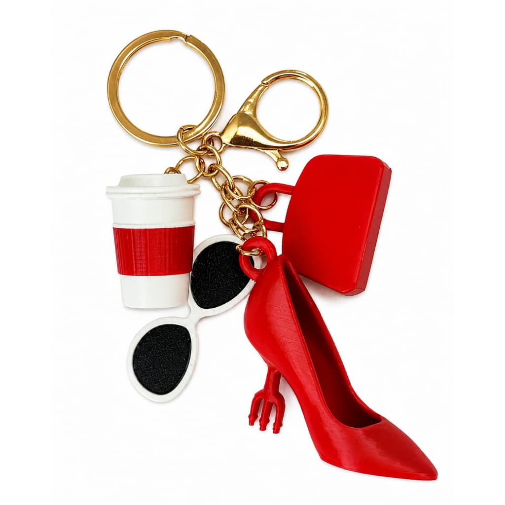 Chaveiro Sapato Alto Fashion "Devil Style"