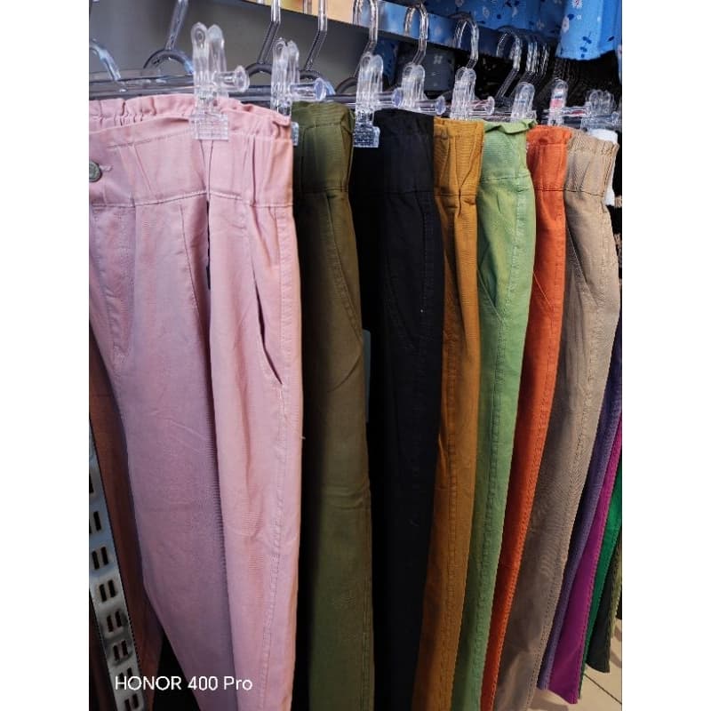 Calça Sarja com elástico Plus Size #MF2204