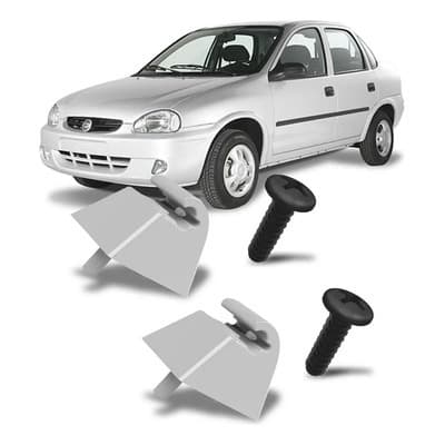 Par Presilha Suporte Quebra Sol Corsa Classic Celta Astra