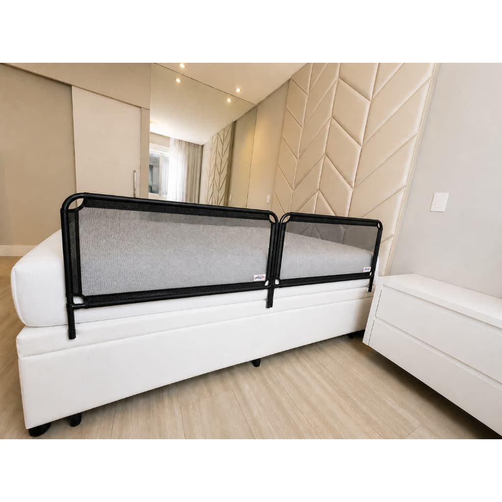Grade Proteção Lateral Cama 175cm Infantil Idoso Segurança Ninos