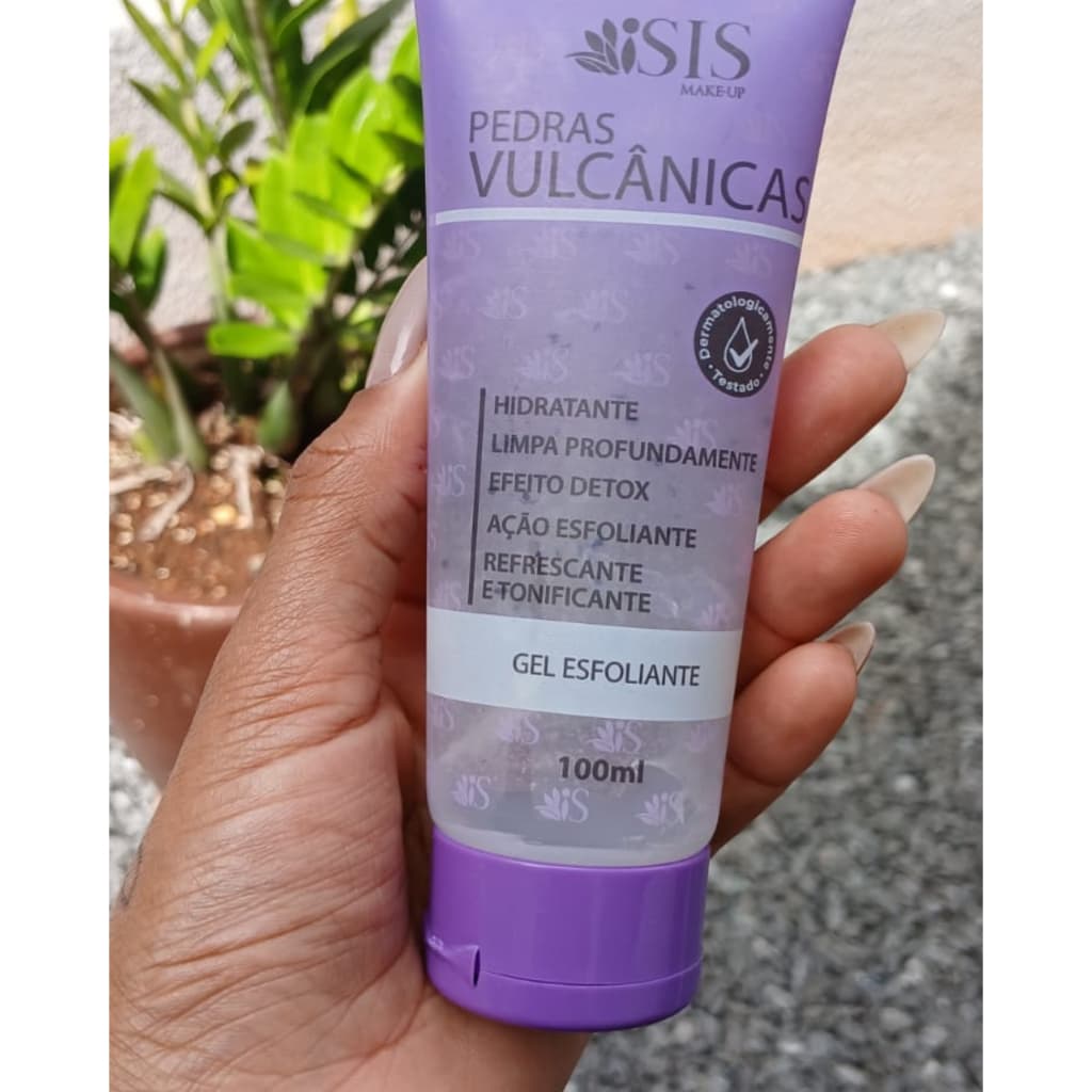 Gel Esfoliante Pedras Vulcânicas Isis Remove Cravos E Oleosidade
