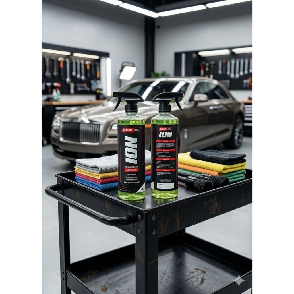 Limpador Automotivo ION Remory Pronto Uso Limpeza Interna e Externa Sem Diluir Alto Rendimento