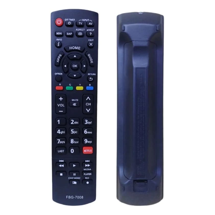Controle Remoto Panasonic Le-7008 FBG-7008 SKY-7008