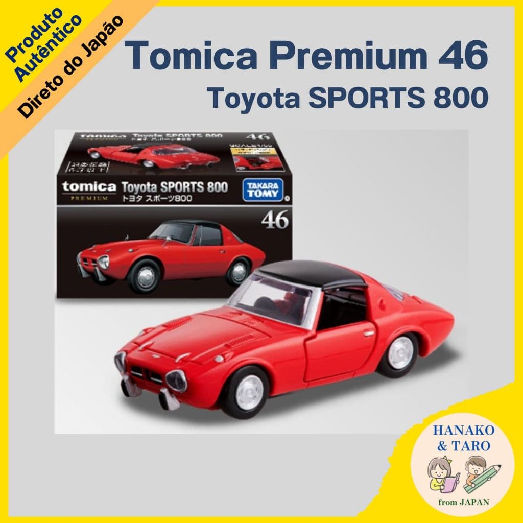 Tomica Premium 46 Toyota SPORTS 800【Direto do Japão】