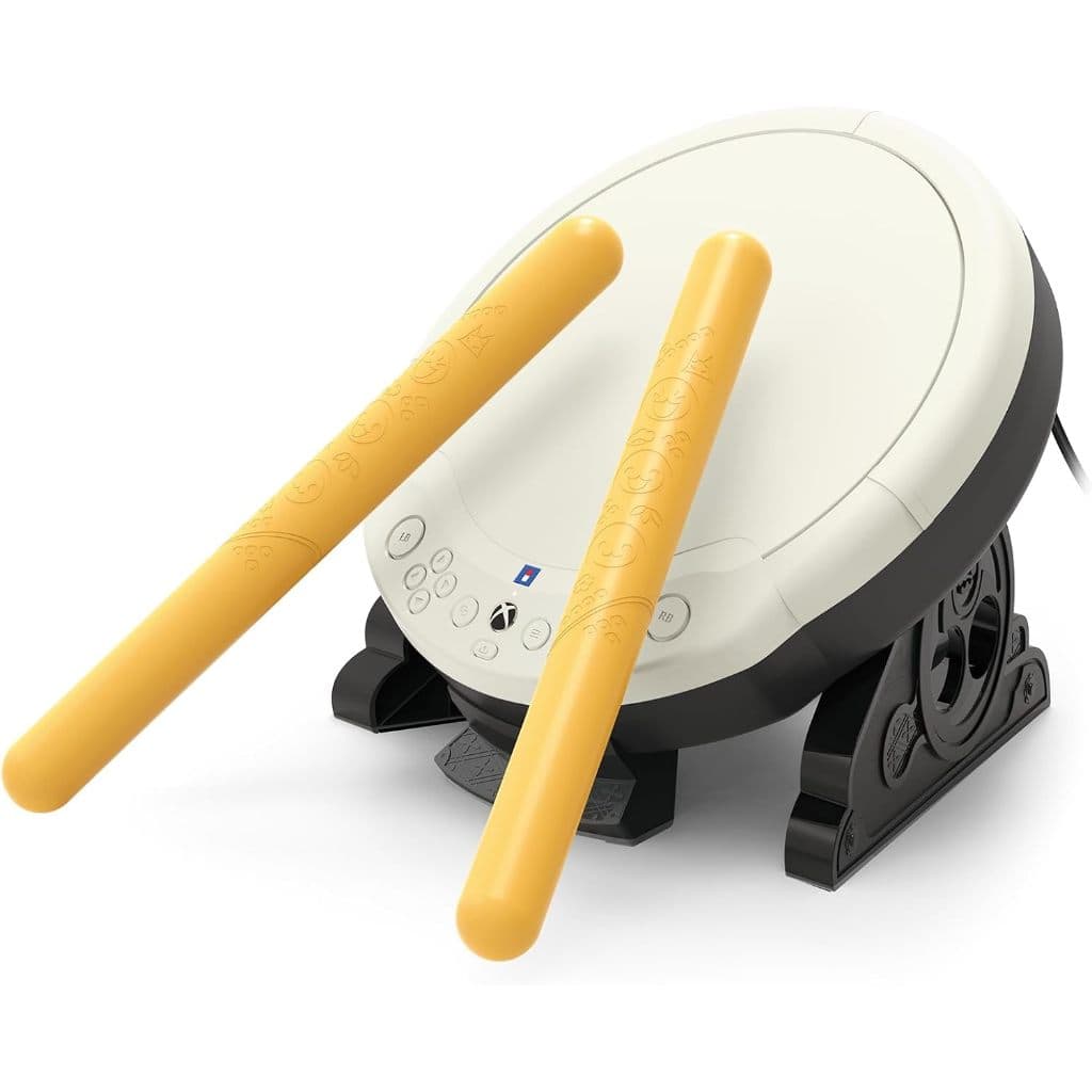 Controle de Tambor Taiko HORI para Xbox Series e Windows 11. Licenciado oficialmente.