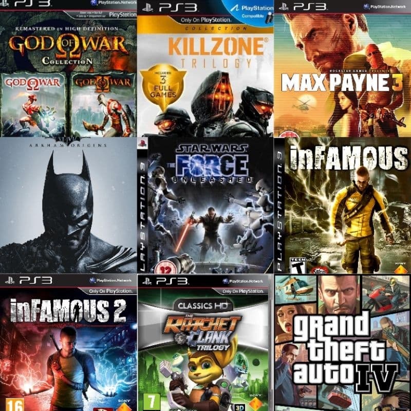 HD EXTERNO 500 gigas com jogos para ps3 a sua escolha (30 a 50 jogos)