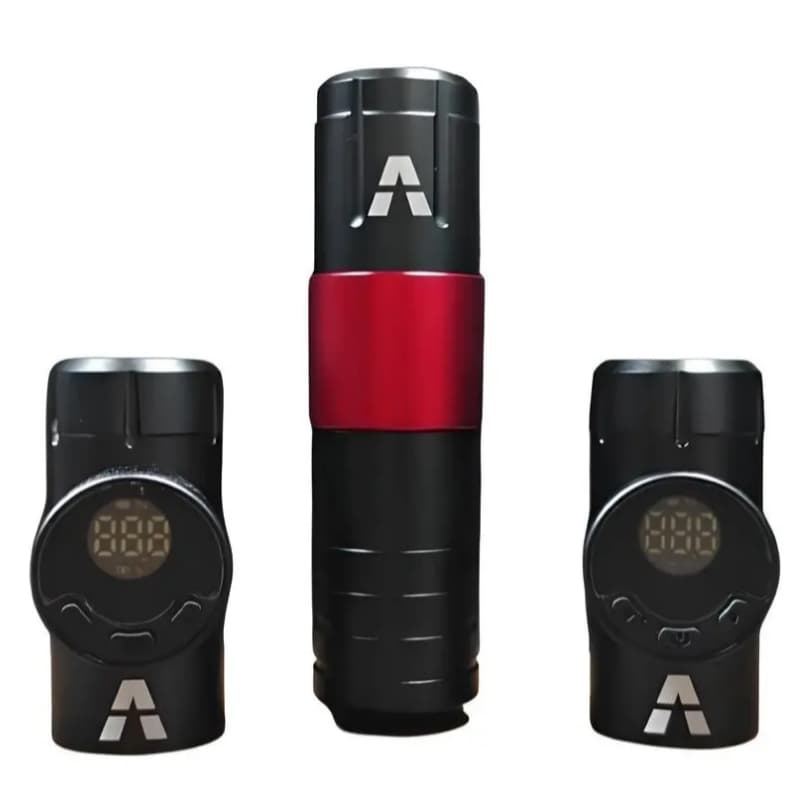 Máquina Pen de Tatuagem Profissional Com 2 Fontes Wireless Aston iFree