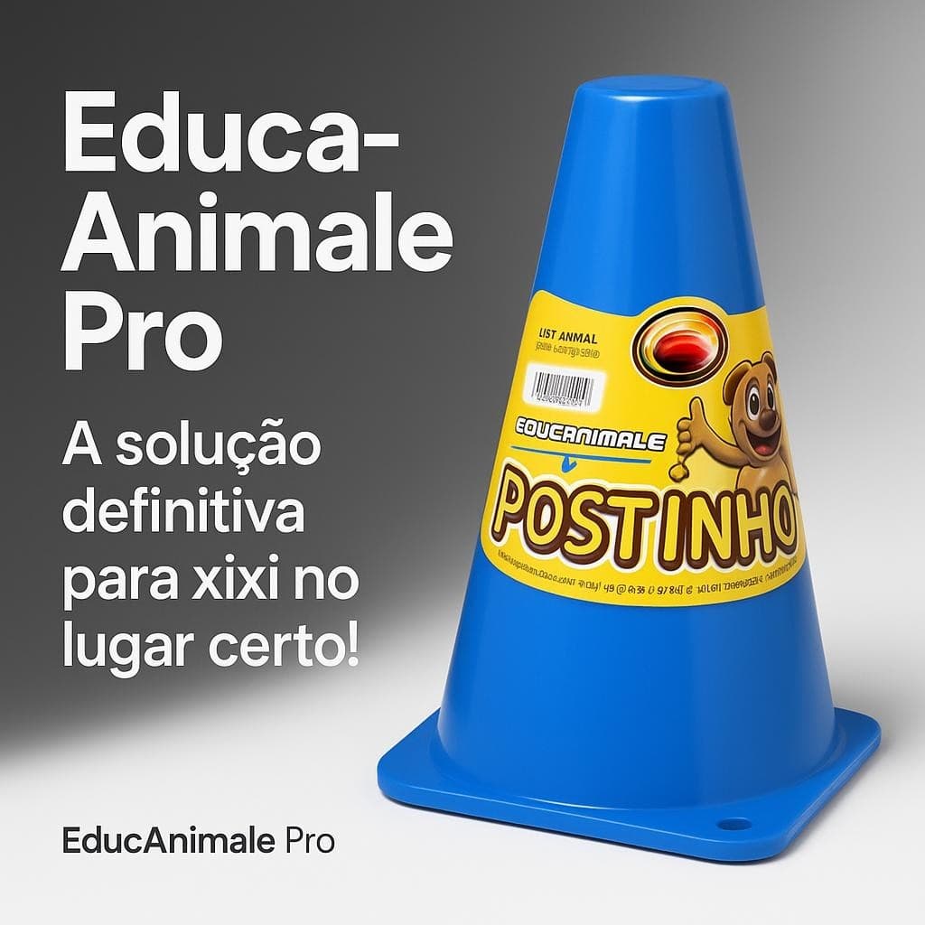 Cone Para Cachorro Higienico Polipropileno Educacao Pet
