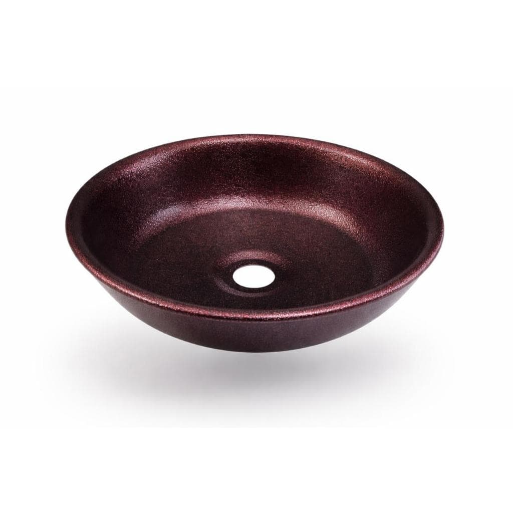 Cuba alumínio reforçado pia sobrepor lavabo ouro velho 32x10 cm