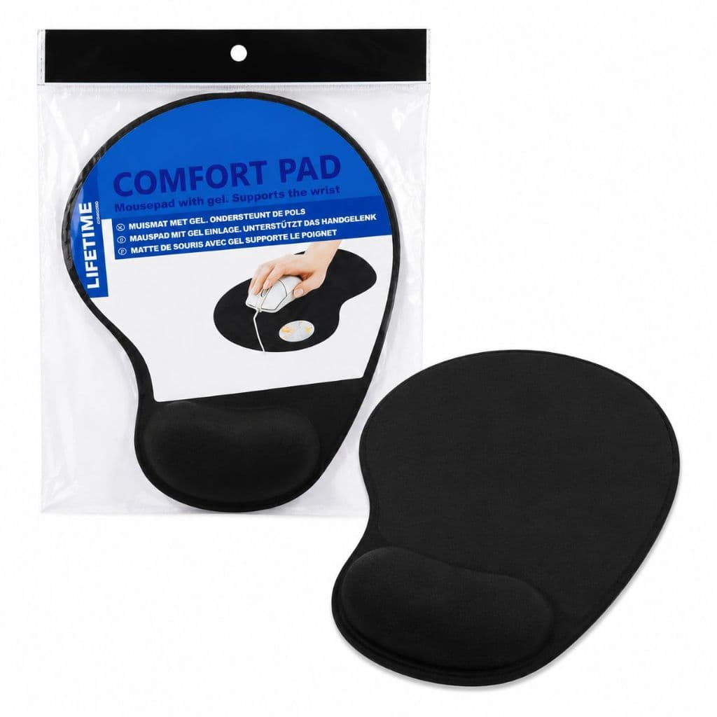 Mouse Pad Ergonômico para Escritório e Home Office