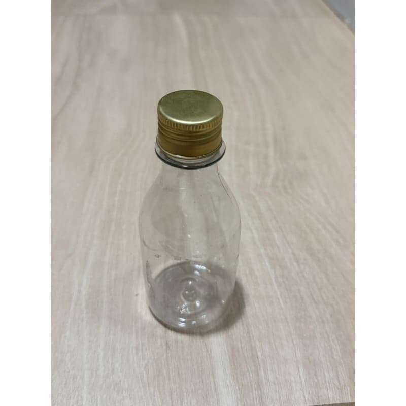Mini Garrafinha para Lembrancinha e Festa - Dourado, Material PET, bazar, brechó, desapego, poesia, boho, casa, decor