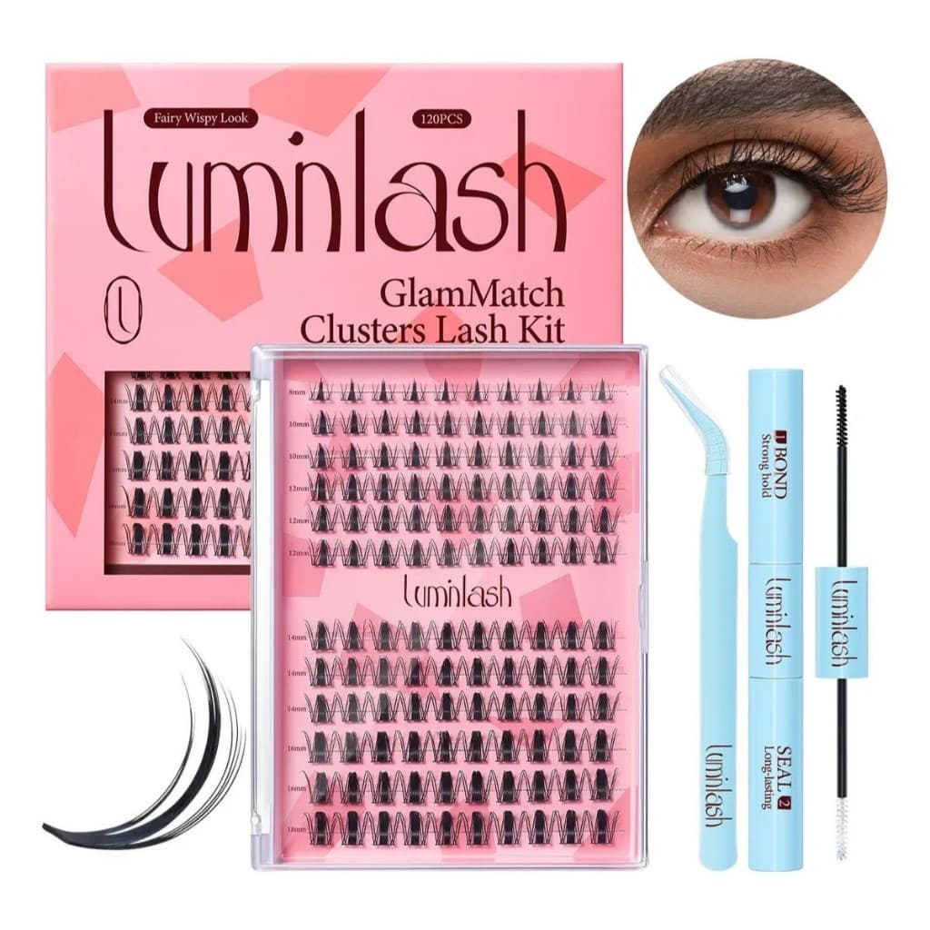 Kit Cílios Tufinhos 120 pcs